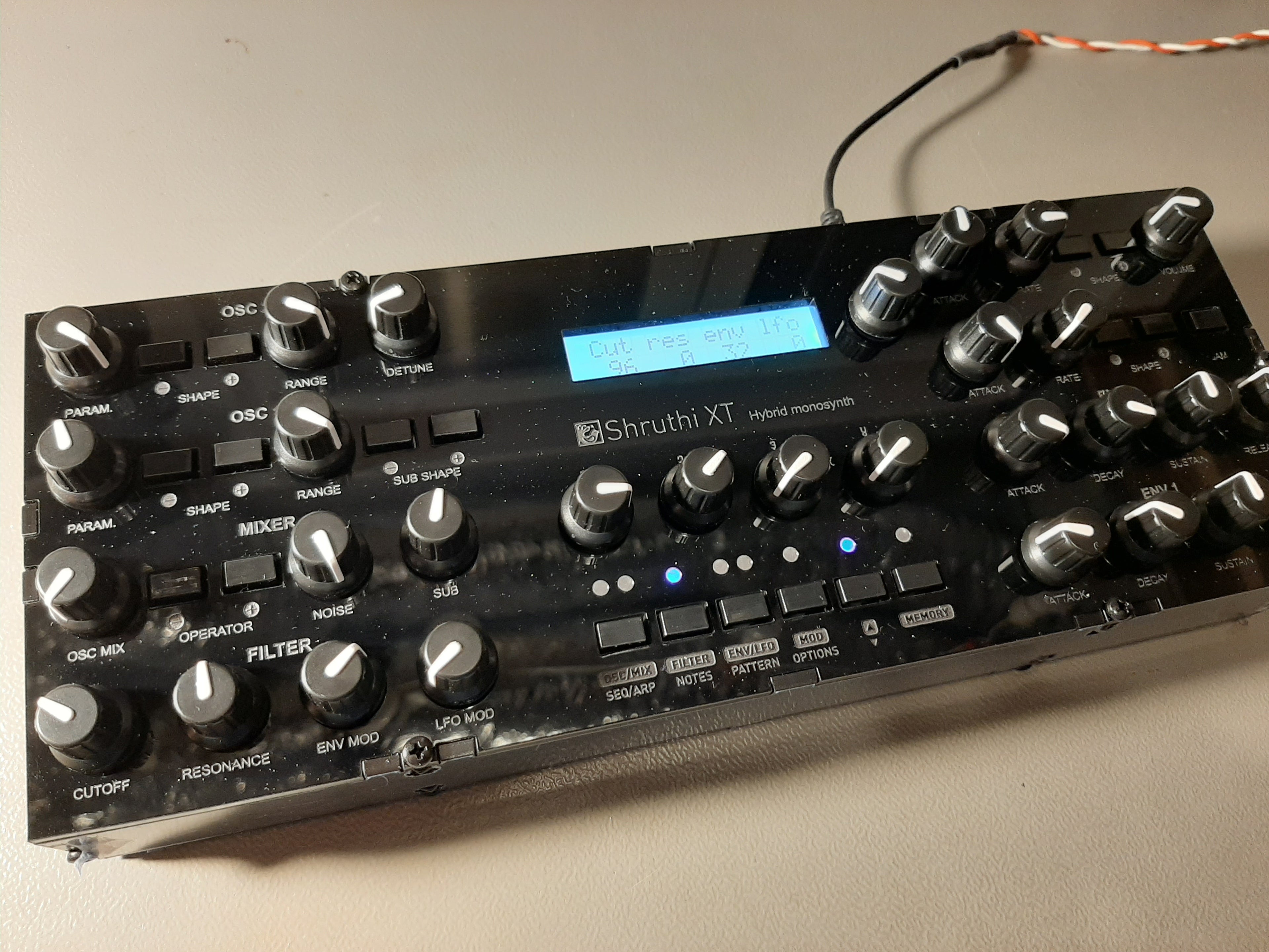 Shruthi XT synthesiser with SMR4mkII filter Multimode LP BP HP !!!NEW Design!!!