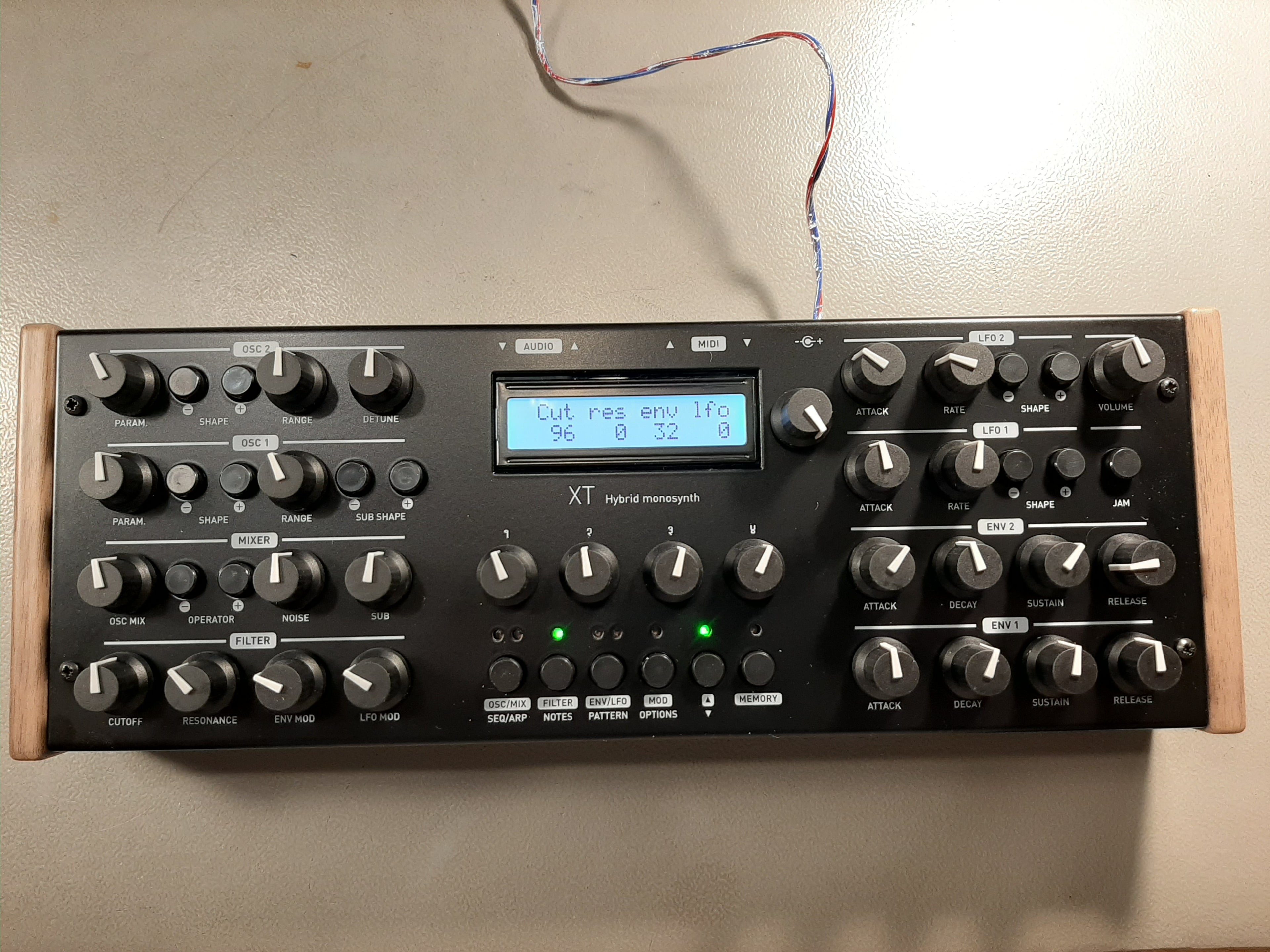 Shruthi XT synthesiser Metal case