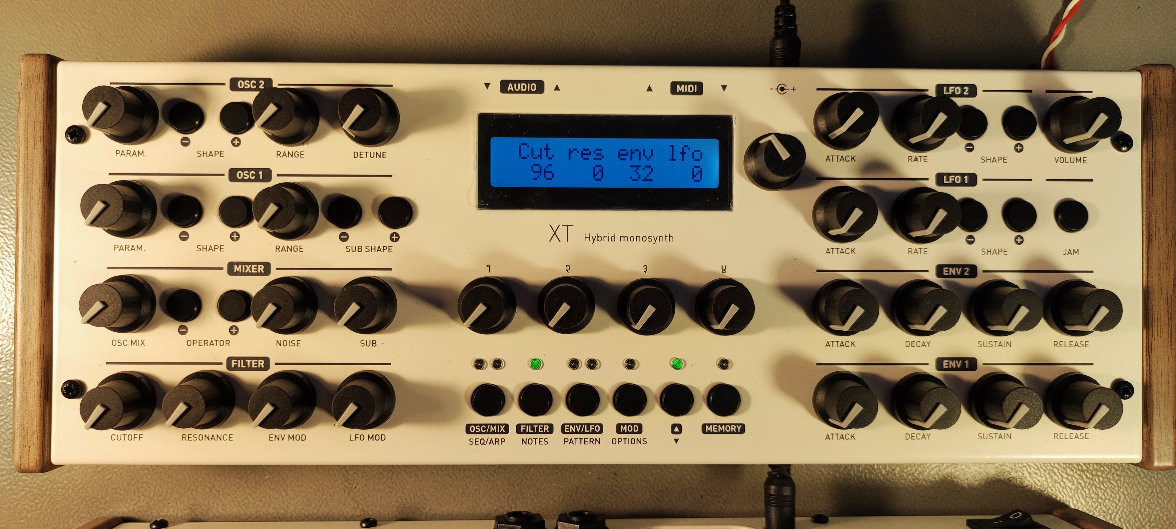 Shruthi XT synthesiser Metal case