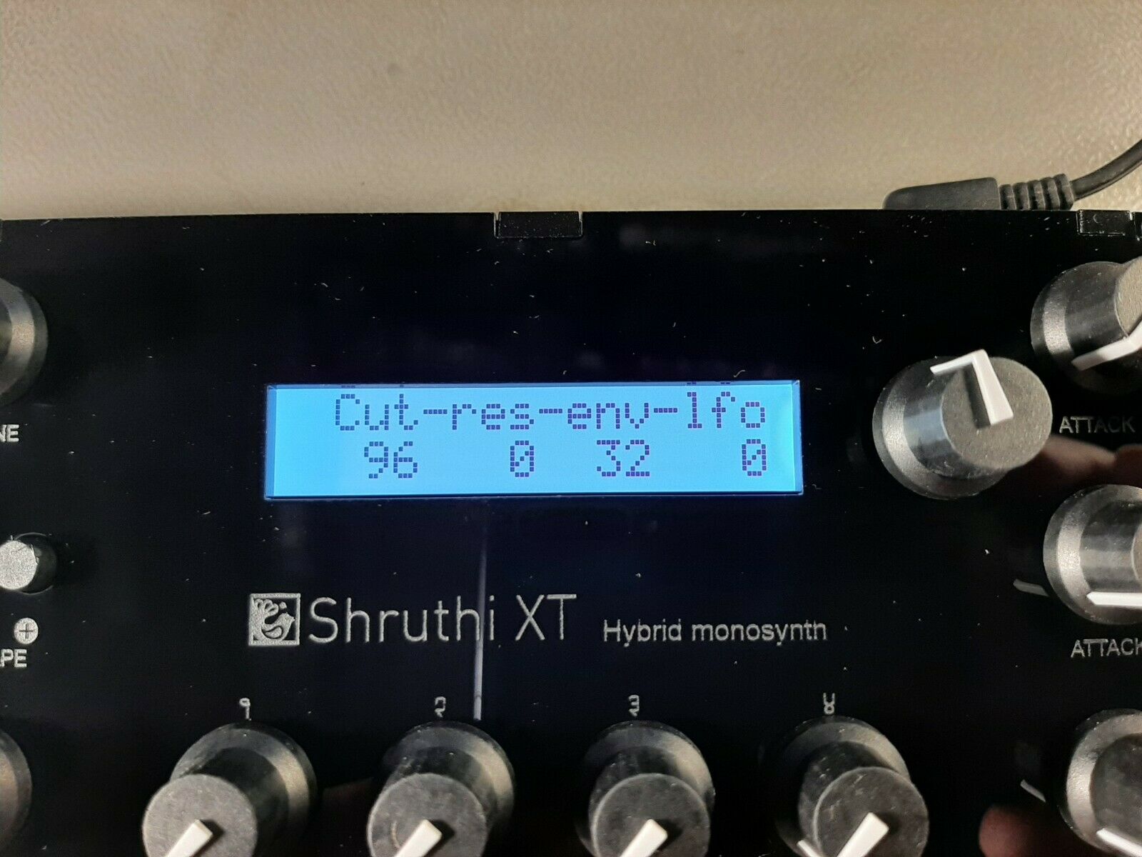 Shruthi XT synthesiser with SMR4mkII filter Multimode LP BP HP !!!NEW Design!!!
